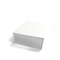 Caixa Premium Cartão Branco Mate com íman+adesivo - Unidade