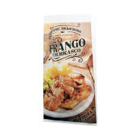 Saqueta Papel Branco Frango BBQ - Pack 500 und
