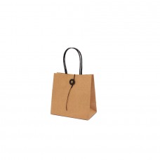 Paper Bag Twisted Handle MINI Kraft Brown- Pack 10 unt