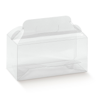 Caixas PVC Transparente Frascos - Pack 10 und