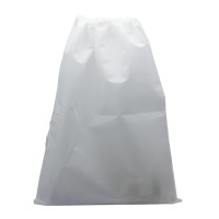 White TNT laundry bag with drawstring 80g - Unit